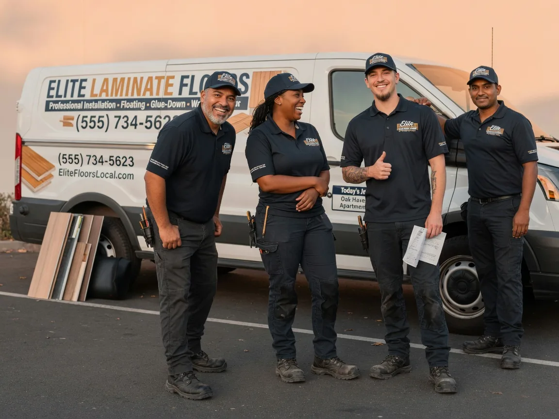 Laminate flooring installation company in Brooks, CA